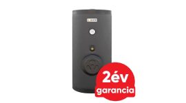 APAMET STIL 100 l-es hűtési és fűtési puffer tartály + szigetelés  / puffertároló szigeteléssel / 5 cm-es hőszigeteléssel hőszivattyús rendszerekhez / hőszivattyúhoz 100 literes, 2x3 db 6/4"-os csatlakozással (zománcozott kivitel), 224242STIL100 