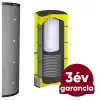   Centrometal CAS-BS 803 fűtési puffer tartály hőszigeteléssel, rozsdamentes HMV tartállyal és hőcserélővel (727 liter), 230101400803BS