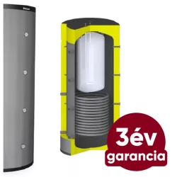 Centrometal CAS-BS 803 fűtési puffer tartály hőszigeteléssel, rozsdamentes HMV tartállyal és hőcserélővel (727 liter), 230101400803BS Centrometal CAS-BS 803 fűtési puffer tartály hőszigeteléssel, rozsdamentes HMV tartállyal és hőcserélővel (727 liter), 230101400803BS