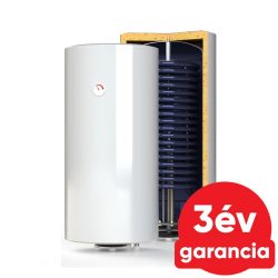 SUNSYSTEM BB V/S1 2L 150 álló - fali indirekt HMV tartály  hőszivattyúhoz,150 l / 1 extra méretű hőcserélő, 2303035001502L 