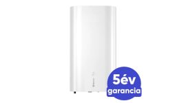 THERMEX HARMONY 100 - extra lapos elektromos vízmelegítő (100 l - 2,5 kW - fehér - C energiaosztály), 242929825100HW