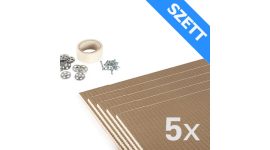U-HEAT polisztirol szigetelőlapok (10 mm - 3 m2) 5 lap/doboz, 300908100003