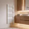   WENTOREX Tolla Electric Simple 500 Watt elektromos törölközőszárító radiátor (fehér - 500 mm), 38656150050W