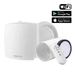 WENTOREX HRV One Medium WiFi egyhelyiséges hővisszanyerős szellőztető + F7 finomszűrő + toldócső, 656548S10W064S4 WENTOREX HRV One Medium WiFi egyhelyiséges hővisszanyerős szellőztető + F7 finomszűrő + toldócső, 656548S10W064S4