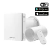   WENTOREX HRV One Top WiFi egyhelyiséges hővisszanyerős szellőztető + 60 cm toldócső, 656548S11W060S1