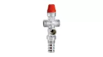   CALEFFI termikus biztonsági szelep automatikus, kézi ürítő gombbal 3/4", vegyes tüzelésű kazánokhoz 100°C