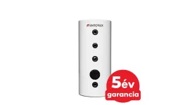 WENTOREX RED HP-IBe 200 INOX hűtési és fűtési tartály / tároló / puffertartály / puffertároló, 3kW, 202liter, beépített elektromos fűtőbetéttel