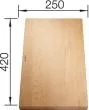   BLANCO mosogató kiegészítő, DALAGO vágódeszka 420x250 bükk, 232817