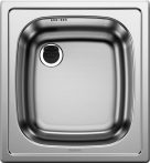   BLANCO TOP EE 4X4 mosogatótálca, natúr rozsdamentes acél, excenter nélkül, 1 1/2" lefolyó, 501065K