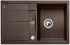   BLANCO METRA 45 S PD SILGRANIT™ PuraDur™ kávé színű mosogatótálca / gránit beépíthető mosogató, excenterrel, 515038