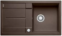 BLANCO METRA 5S PD SILGRANIT™ PuraDur™ kávé színű mosogatótálca / gránit beépíthető mosogató, excenterrel, 515041 BLANCO METRA 5S PD SILGRANIT™ PuraDur™ kávé színű mosogatótálca / gránit beépíthető mosogató, excenterrel, 515041