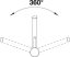 BLANCO ANTAS HD  króm / álló magasnyomású egykaros rozsdamentes fényes csaptelep, 360 fokban elforgatható kifolyóval, 515337