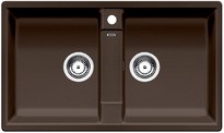 BLANCO ZIA 9 PD Silgranit kávé színű mosogatótálca / gránit beépíthető mosogató, excenter nélkül, 516683