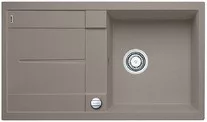 BLANCO METRA 5S PD SILGRANIT™ PuraDur™ tartufo színű mosogatótálca / gránit beépíthető mosogató, excenterrel, 517348 BLANCO METRA 5S PD SILGRANIT™ PuraDur™ tartufo színű mosogatótálca / gránit beépíthető mosogató, excenterrel, 517348