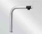 BLANCO VONDA HD / fényes rozsdamentes króm egykaros, magasnyomású, konyhai csaptelep, 200° fokban elforgatható kifolyó, 518435 BLANCO VONDA HD / fényes rozsdamentes króm egykaros, magasnyomású, konyhai csaptelep, 200° fokban elforgatható kifolyó, 518435