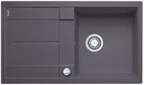 BLANCO METRA 5S PD SILGRANIT™ PuraDur™ palaszürke színű mosogatótálca / gránit beépíthető mosogató, excenterrel, 518871 BLANCO METRA 5S PD SILGRANIT™ PuraDur™ palaszürke színű mosogatótálca / gránit beépíthető mosogató, excenterrel, 518871