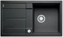 BLANCO METRA 5S-F PD SILGRANIT™ PuraDur™ egymedencés + csepptálcás antracit színű mosogatótálca / gránit beépíthető mosogató, excenterrel, 519097 BLANCO METRA 5S-F PD SILGRANIT™ PuraDur™ egymedencés + csepptálcás antracit színű mosogatótálca / gránit beépíthető mosogató, excenterrel, 519097