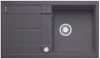   BLANCO METRA 5S-F PD SILGRANIT™ PuraDur™ egymedencés + csepptálcás palaszürke színű mosogatótálca / gránit beépíthető mosogató, excenterrel, 519102