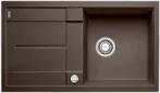 BLANCO METRA 5S-F PD SILGRANIT™ PuraDur™egymedencés + csepptálcás kávé színű mosogatótálca / gránit beépíthető mosogató, excenterrel, 519104 BLANCO METRA 5S-F PD SILGRANIT™ PuraDur™egymedencés + csepptálcás kávé színű mosogatótálca / gránit beépíthető mosogató, excenterrel, 519104