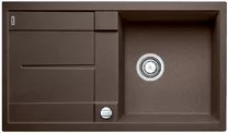 BLANCO METRA 5S-F PD SILGRANIT™ PuraDur™egymedencés + csepptálcás kávé színű mosogatótálca / gránit beépíthető mosogató, excenterrel, 519104 BLANCO METRA 5S-F PD SILGRANIT™ PuraDur™egymedencés + csepptálcás kávé színű mosogatótálca / gránit beépíthető mosogató, excenterrel, 519104