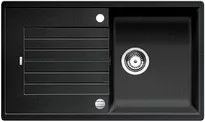 BLANCO ZIA 5S PD Silgranit PuraDur II antracit színű egymedencés gránit mosogatótálca / csepptálcás gránit beépíthető mosogató, excenterrel, 520502 BLANCO ZIA 5S PD Silgranit PuraDur II antracit színű egymedencés gránit mosogatótálca / csepptálcás gránit beépíthető mosogató, excenterrel, 520502