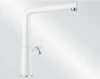   BLANCO AVONA-S SILGRANIT® fehér színű HD álló egykaros konyhai mosogató csaptelep kihúzható zuhanyfejjel, 190 fokban elforgatható kifolyó, 521280