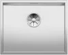   BLANCO ZEROX 500-U SteelArt Durinox® felületű selyemmatt rozsdamentes acél mosogató / mosogatótálca, InFino, C-overflow®, 521559