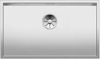 BLANCO ZEROX 700-U SteelArt Durinox® felületű selyemmatt rozsdamentes acél mosogató / mosogatótálca, InFino, C-overflow®, 521560
