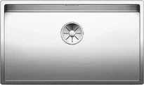 BLANCO CLARON 700-U InFino SteelArt selyemfényű rozsdamentes acél mosogató / mosogatótálca, 521581