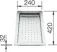 BLANCO ZEROX 700-U SteelArt selyemfényű rozsdamentes acél mosogató / mosogatótálca, InFino, 521593
