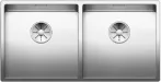   BLANCO CLARON 400/400-U InFino SteelArt selyemfényű rozsdamentes acél mosogató / mosogatótálca, 521618