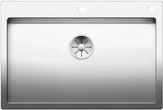 BLANCO CLARON 700-IF/A InFino SteelArt selyemfényű rozsdamentes acél mosogató / mosogatótálca, PushControl®, 521634