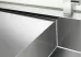 BLANCO CLARON 6S-IF InFino SteelArt selyemfényű rozsdamentes acél mosogató / mosogatótálca, balos, 521646