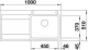 BLANCO DIVON II 5S-IF SteelArt selyemfényű rozsdamentes acél mosogató / mosogatótálca, InFino, balos, excenterrel, 521659 BLANCO DIVON II 5S-IF SteelArt selyemfényű rozsdamentes acél mosogató / mosogatótálca, InFino, balos, excenterrel, 521659