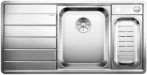   BLANCO AXIS III 6S-IF InFino rozsdamentes selyemfényű acél mosogató / mosogatótálca, jobbos, tartozékkal, excenterrel, 522104