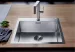 BLANCO CLARON 500-IF/A DX Durinox™ SteelArt matt rozsdamentes acél mosogató / mosogatótálca, PushControl™, 523393