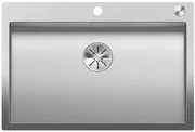 BLANCO CLARON 700-IF/A DX Durinox™ SteelArt matt rozsdamentes acél mosogató / mosogatótálca, PushControl™, 523394