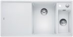   BLANCO AXIA III 6 S fehér színű PuraDur Silgránit jobbos mosogatótálca / gránit beépíthető mosogató / kőris vágódeszka tartozékkal / excenterrel, 523466