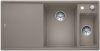   BLANCO AXIA III 6 S tartufo színű PuraDur Silgránit jobbos mosogatótálca / gránit beépíthető mosogató / kőris vágódeszka tartozékkal / excenterrel, 523469