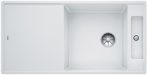   BLANCO AXIA III XL 6 S fehér színű PuraDur Silgránit mosogatótálca / gránit beépíthető mosogató / üveg tartozékkal / excenterrel, 523514