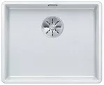 BLANCO SUBLINE 500-F PD fehér színű mosogatótálca / gránit beépíthető mosogató, excenter nélkül, 523535 BLANCO SUBLINE 500-F PD fehér színű mosogatótálca / gránit beépíthető mosogató, excenter nélkül, 523535