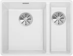 BLANCO SUBLINE 340/160-F balos fehér színű mosogatótálca / gránit beépíthető mosogató, excenter nélkül, 523571 BLANCO SUBLINE 340/160-F balos fehér színű mosogatótálca / gránit beépíthető mosogató, excenter nélkül, 523571