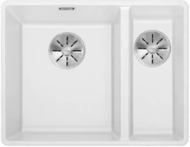BLANCO SUBLINE 340/160-F balos fehér színű mosogatótálca / gránit beépíthető mosogató, excenter nélkül, 523571 BLANCO SUBLINE 340/160-F balos fehér színű mosogatótálca / gránit beépíthető mosogató, excenter nélkül, 523571