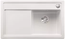 BLANCO ZENAR 45S-F PD fehér színű mosogatótálca / gránit beépíthető mosogató, tartozék nélkül, excenterrel, jobbos, 523816 BLANCO ZENAR 45S-F PD fehér színű mosogatótálca / gránit beépíthető mosogató, tartozék nélkül, excenterrel, jobbos, 523816