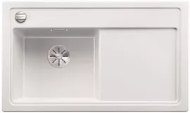 BLANCO ZENAR 45S-F PD fehér színű mosogatótálca / gránit beépíthető mosogató, tartozék nélkül, excenterrel, balos, 523836 BLANCO ZENAR 45S-F PD fehér színű mosogatótálca / gránit beépíthető mosogató, tartozék nélkül, excenterrel, balos, 523836