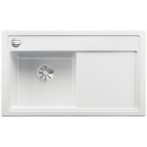   BLANCO ZENAR 45S PD fehér színű mosogatótálca / gránit beépíthető mosogató, tartozék nélkül, excenterrel, balos, 523854