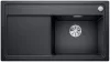   BLANCO ZENAR 5S-F PD SILGRANIT® PuraDur® C-overflow® antracit színű mosogatótálca / gránit beépíthető mosogató, tartozék nélkül, excenterrel, jobbos, 523873