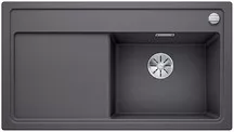 BLANCO ZENAR 5S-F PD SILGRANIT® PuraDur® C-overflow® palaszürke színű mosogatótálca / gránit beépíthető mosogató, tartozék nélkül, excenterrel, jobbos, 523874 BLANCO ZENAR 5S-F PD SILGRANIT® PuraDur® C-overflow® palaszürke színű mosogatótálca / gránit beépíthető mosogató, tartozék nélkül, excenterrel, jobbos, 523874