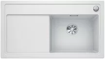 BLANCO ZENAR 5S-F PD SILGRANIT® PuraDur® C-overflow® fehér színű mosogatótálca / gránit beépíthető mosogató, tartozék nélkül, excenterrel, jobbos, 523876 BLANCO ZENAR 5S-F PD SILGRANIT® PuraDur® C-overflow® fehér színű mosogatótálca / gránit beépíthető mosogató, tartozék nélkül, excenterrel, jobbos, 523876