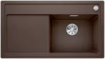 BLANCO ZENAR 5S-F PD SILGRANIT® PuraDur® C-overflow® kávé színű mosogatótálca / gránit beépíthető mosogató, tartozék nélkül, excenterrel, jobbos, 523878 BLANCO ZENAR 5S-F PD SILGRANIT® PuraDur® C-overflow® kávé színű mosogatótálca / gránit beépíthető mosogató, tartozék nélkül, excenterrel, jobbos, 523878